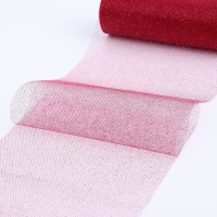 Фатин с глиттером, 15 см, 11 &plusmn; 1 г/кв.м, 9 &plusmn; 0,5 м, цвет фуксия №24