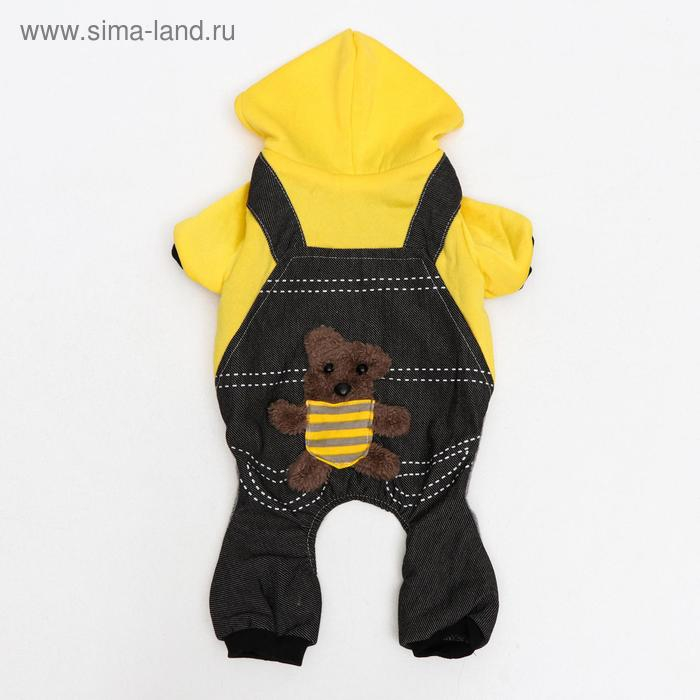 Комбинезон &laquo;Мишка&raquo;, XS (ДС 20 см, ОШ 20 см, ОГ 30 см)