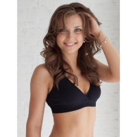 Бюстгальтер для кормления &laquo;Anna&raquo;, размер 75-C, цвет черный