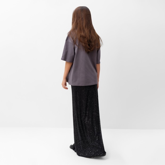 Юбка женская из пайеток MIST, р.46, черный
