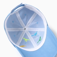 Кепка детская "Динозавры" MINAKU цв. синий, р-р 50 Кепка детская "Динозавры" MINAKU цв. синий, р-р 50