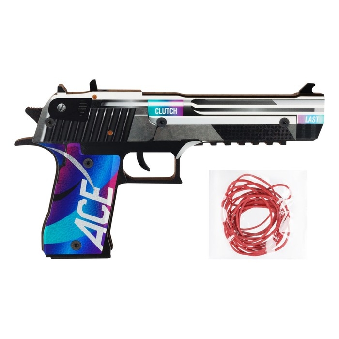 Пистолет деревянный Desert Eagle &laquo;Игл Айс&raquo;