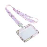 Бейдж горизонтальный внешний размер 10 х 7,8 см. внутренний размер 5,2 х 8,2 см, лента 42 см, с рисунком "Малыш"