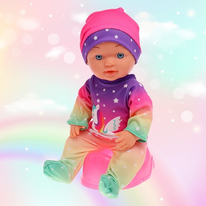 Пупс функциональный &laquo;Мой малыш&raquo; с аксессуарами, пьёт, писает