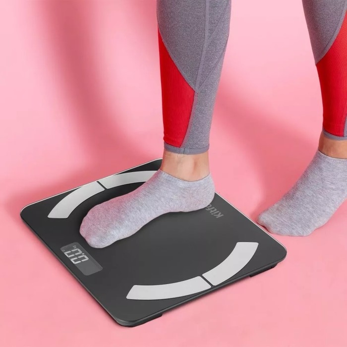 Весы напольные Kitfort КТ-814, до 180 кг, от 2хААА (в комплекте), чёрные Весы напольные Kitfort КТ-814, до 180 кг, от 2хААА (в комплекте), чёрные