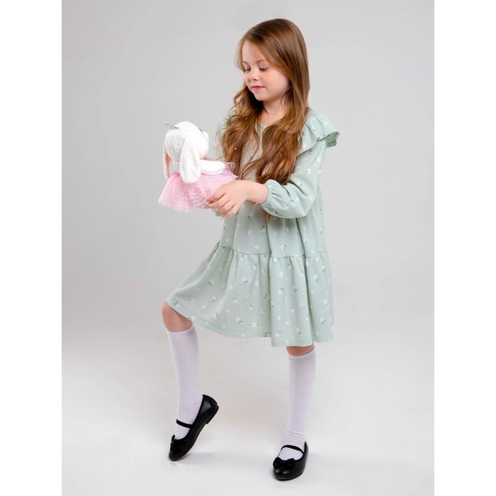 Мягкая игрушка &laquo;Зайка Ла-Пу-Ля&raquo;, в платье, с короной