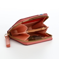 Кошелёк детский на молнии, цвет коричневый Кошелёк детский на молнии, цвет коричневый