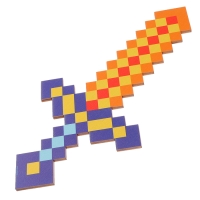 Деревянное оружие детское сувенирное &laquo;Пиксели&raquo;, 5 предметов