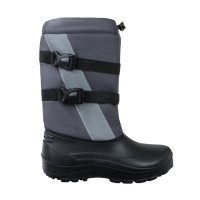 Сапоги мужские из ЭВА с комбинированным верхом, до -30&deg;С, размер 43-44, цвет серый + чёрный