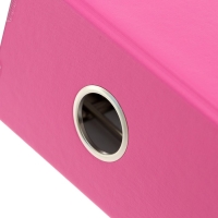 Папка-регистратор А4, 75 мм, Calligrata, ПВХ, тиснение "лен", металлическая окантовка, карман на корешок, собранная, собранная, микс Папка-регистратор А4, 75 мм, Calligrata, ПВХ, тиснение "лен", металлическая окантовка, карман на корешок, собранная, собранная, микс