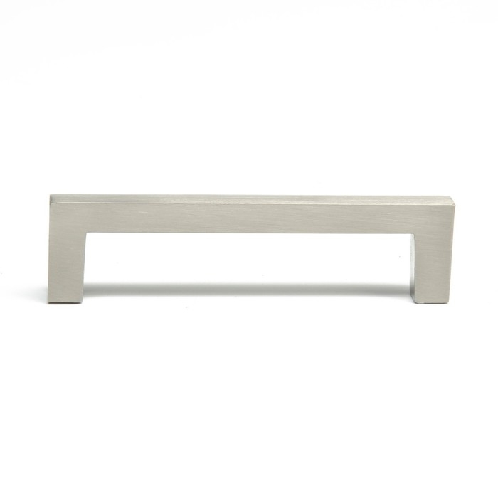 Ручка скоба SQUARE CAPPIO RSC008, нержавеющая сталь, м/о 96 мм, цвет серебро