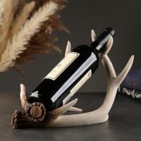 Подставка для бутылки "Рога оленя" 28*25см Подставка для бутылки "Рога оленя" 28*25см