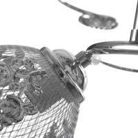 Люстра Рошель 3x60Вт E27 хром 42х42х26см.