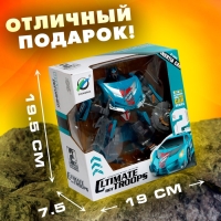 Робот &laquo;Спорткар&raquo;, трансформируется