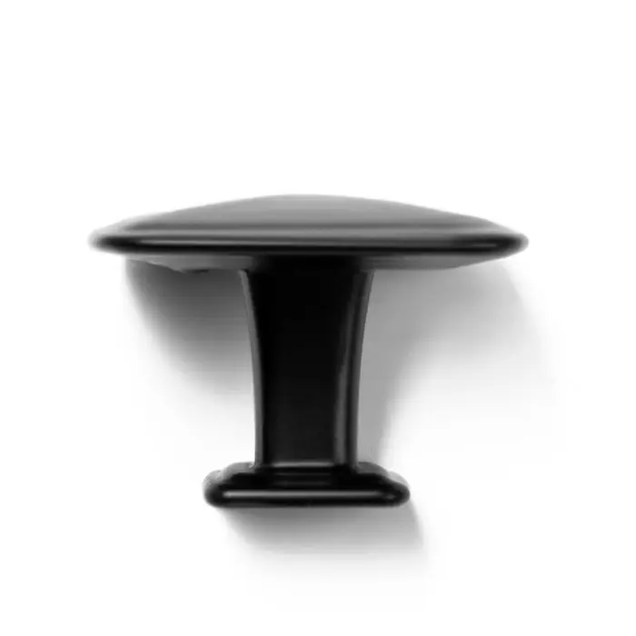 Ручка кнопка ТУНДРА РК112BL (MK112BL), черная