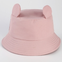 Панама детская для девочки &laquo;Мишка&raquo;, с ушками, р-р 54