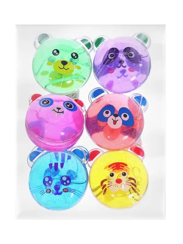 Лизун - слайм &laquo;Зверята&raquo;, МИКС