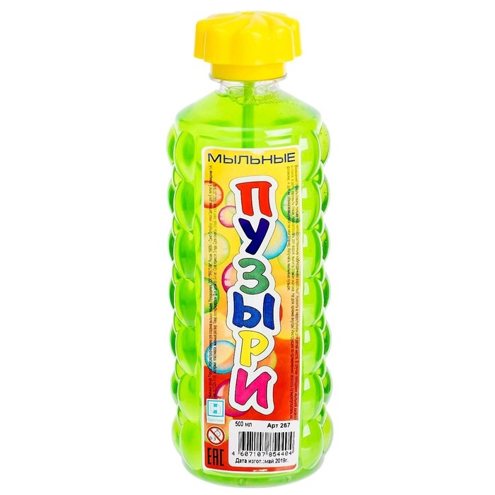 Мыльные пузыри &laquo;Радуга&raquo;, 500 мл, МИКС