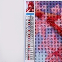 Алмазная мозаика с полным заполнением на холсте &laquo;Красотка&raquo;, 30 х 40 см