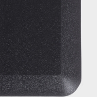 Коврик из дутого ПВХ, 51&times;81&times;1.9 см, коричневый - чёрный