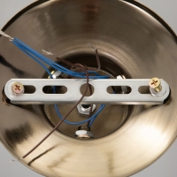 Люстра "Луиза" 3х40Вт Е27 бронза 56х56х26см