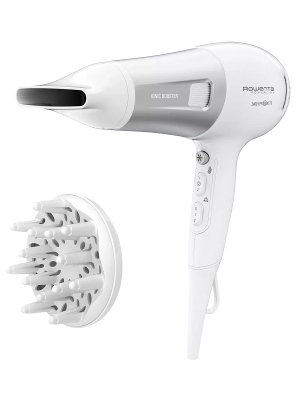 Фен для волос Powerline CV5930F0 с 2 насадками, 2400 Вт