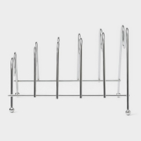 Подставка для крышек на 5 предметов Доляна, 22,5×20,5×16,5 см, цвет хром Подставка для крышек на 5 предметов Доляна, 22,5×20,5×16,5 см, цвет хром