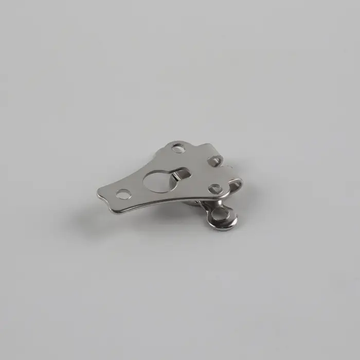 Крючки пришивные для брюк, железо, 2&times;1.5 см, 2 шт., цвет серебряный