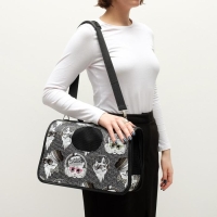 Сумка - переноска для животных "Зимние коты", размер S, 37,5 х 17 х 22 см Сумка - переноска для животных "Зимние коты", размер S, 37,5 х 17 х 22 см