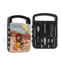 Набор инструментов ТУНДРА, подарочный пластиковый кейс, 22 предмета Набор инструментов ТУНДРА, подарочный пластиковый кейс, 22 предмета