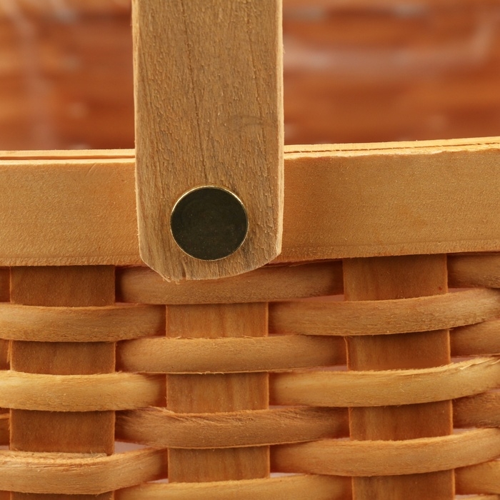 Корзина плетеная, 18 x 13 x 11/23,5 см, секвойя Корзина плетеная, 18 x 13 x 11/23,5 см, секвойя