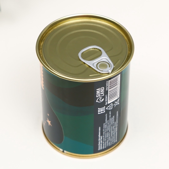 Подарочные носки в банке «Для любимого папы», (внутри носки мужские, цвет чёрный) Подарочные носки в банке «Для любимого папы», (внутри носки мужские, цвет чёрный)