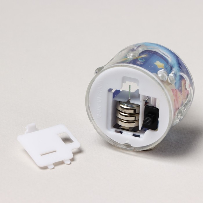 Электронная свеча новогодняя мод. СВ-21 &laquo;Новый год: Змейки&raquo;, 5 х 3,8 см