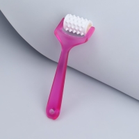 Массажёр для лица и зоны декольте, с шипами, 14 &times; 4,5 &times; 2,5 см, цвет МИКС