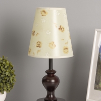 Лампа настольная BayerLux ЭКО "Сол" 1х40Вт Е27 венге 20х20х45см