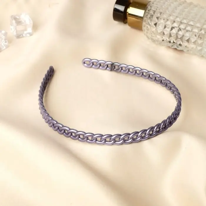 Ободок для волос &laquo;Тэмми&raquo;, звенья мини, 1 см, МИКС