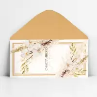 Конверт для денег &laquo;Свадебный&raquo;, 16.5&times;8 см