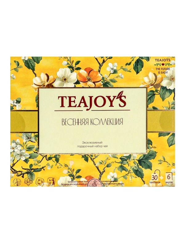 Чай ассорти TeaJoy`S, 6 вкусов, 30 пакетиков