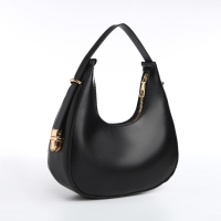 Сумка женская багет на молнии, цвет чёрный Сумка женская багет на молнии, цвет чёрный