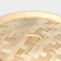 Пароварка Доляна «Восточная кухня», 3 этажа, d=24 см, бамбук Пароварка Доляна «Восточная кухня», 3 этажа, d=24 см, бамбук