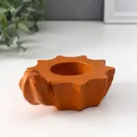 Подсвечник &laquo;Кактус&raquo;, 5.5&times;12.5&times;10 см, красная глина