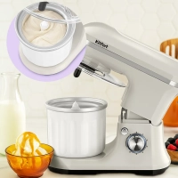 Планетарный миксер кухонный электрический КТ-4418 (2 в 1)