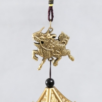 Музыка ветра металл "Дракон" 6 колокольчиков под бронзу 45 см Музыка ветра металл "Дракон" 6 колокольчиков под бронзу 45 см