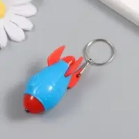 Фонарик свет на кольце "Ракета" LR41x3 шт МИКС 2,7х2,7х5 см