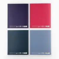 Тетрадь в клетку, 36 л., А5, на скрепке, блок №1, Minimalism, МИКС