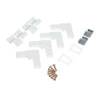 Москитная сетка на окна ТУНДРА для сам. сборки, до 2 м, сетка 2.15&times;1.4 м, профиль 3&times;2 м, белый