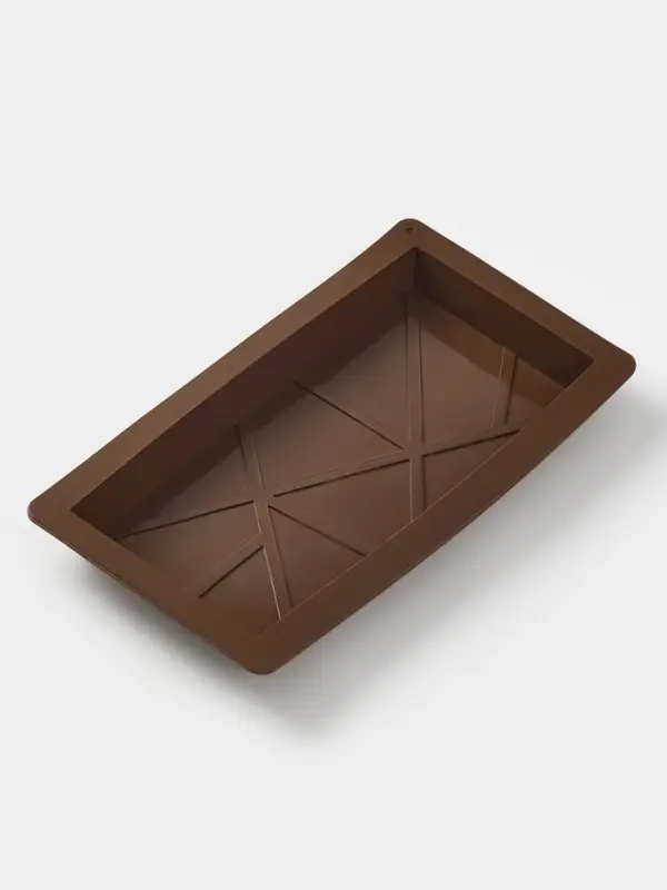 Форма для дубайского шоколада "Ломтики", 25x14x2,5 см