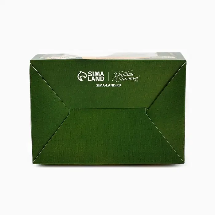 Коробка складная &laquo;23 Февраля&raquo;, 9 х 19 х 6 см