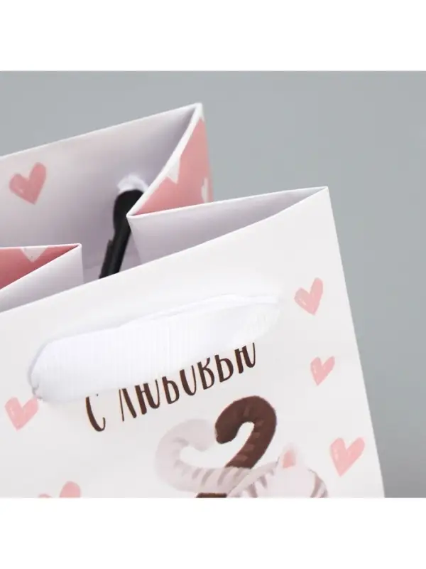 Пакет подарочный ламинированный, упаковка, &laquo;Котики&raquo;, 7&times;10&times;7 см