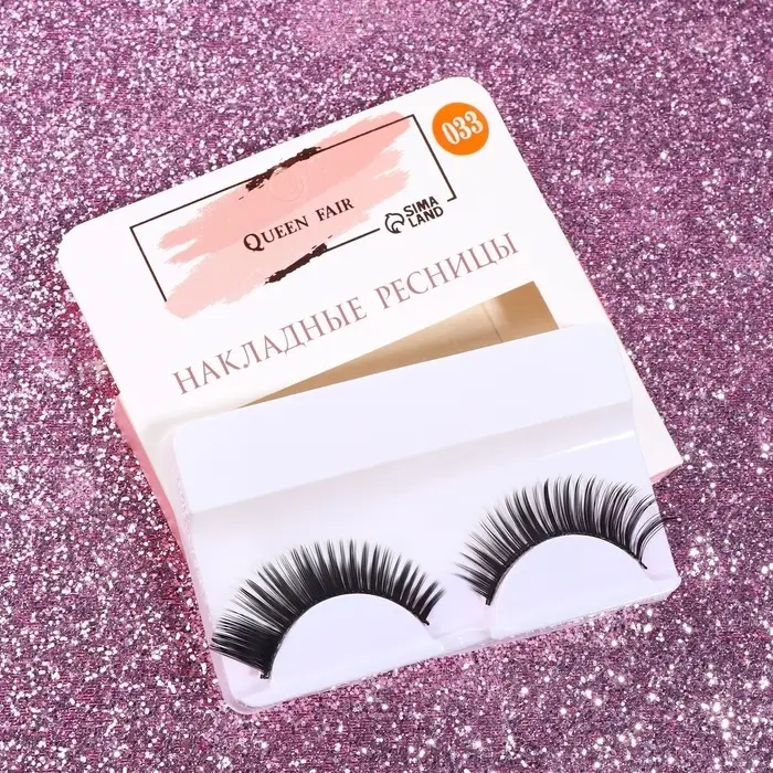 Ресницы накладные &laquo;Взгляд&raquo;, 11 мм, без клея, эффект МИКС